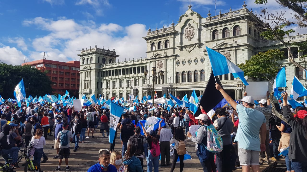 Guatemala Protests Against The 2021 Budget